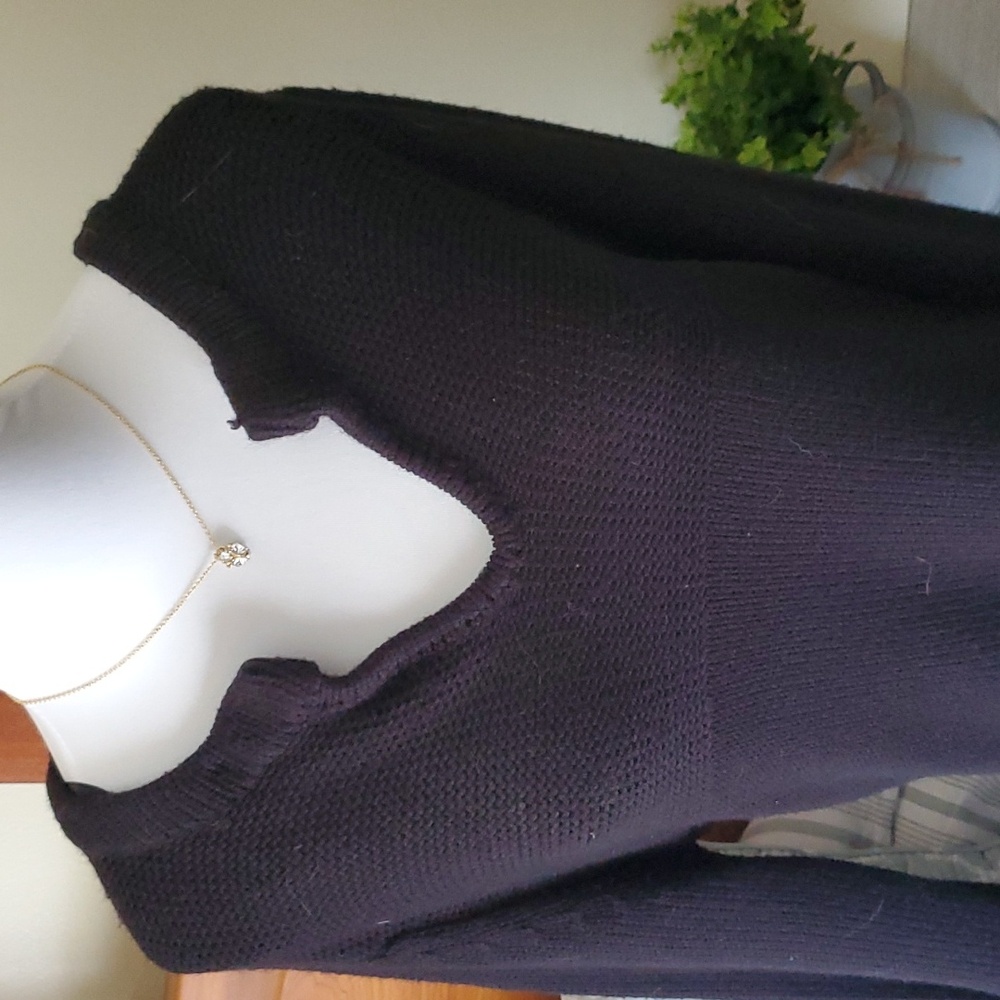 Carol Rose Black Sweater XL - Picture 3 of 6